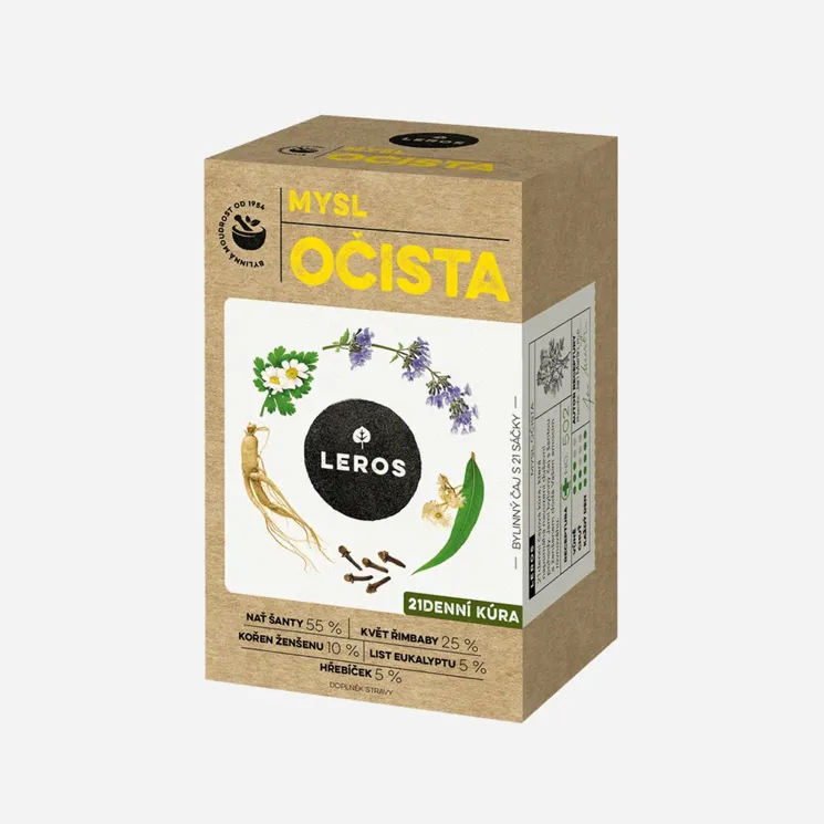 Čaj Očista mysli 21 sáčků 6 x 21 sáčků