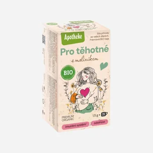 Čaj pro těhotné s maliníkem