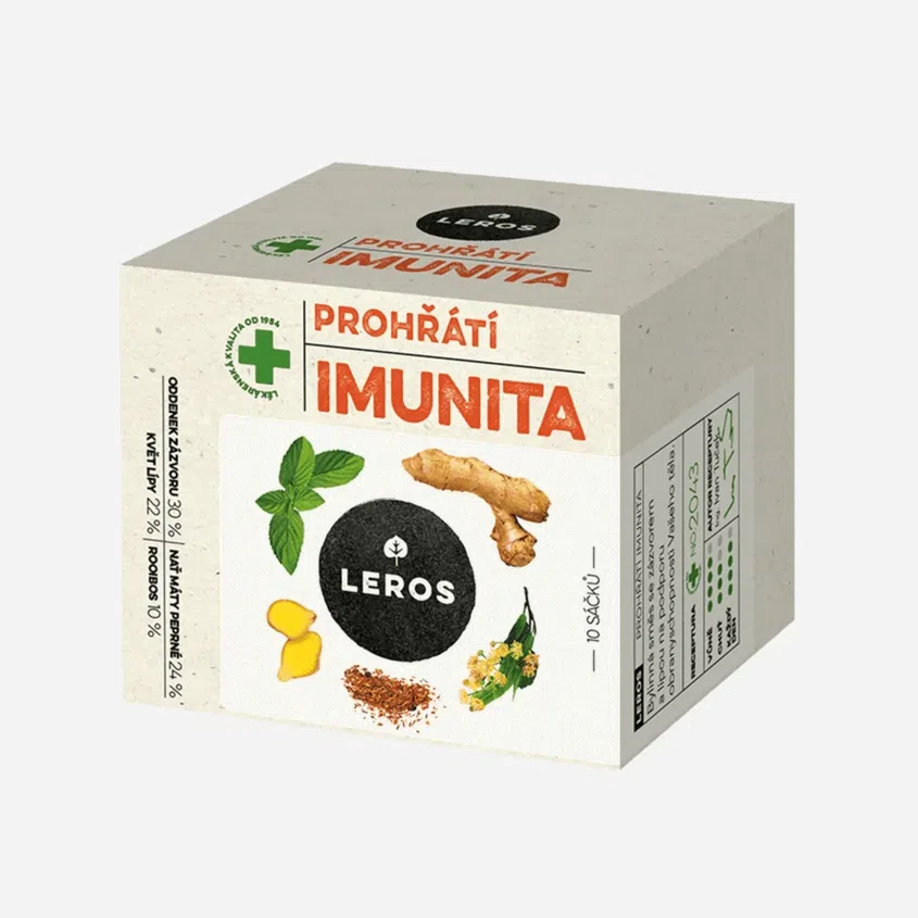 Čaj Prohřátí a imunita 10 sáčků