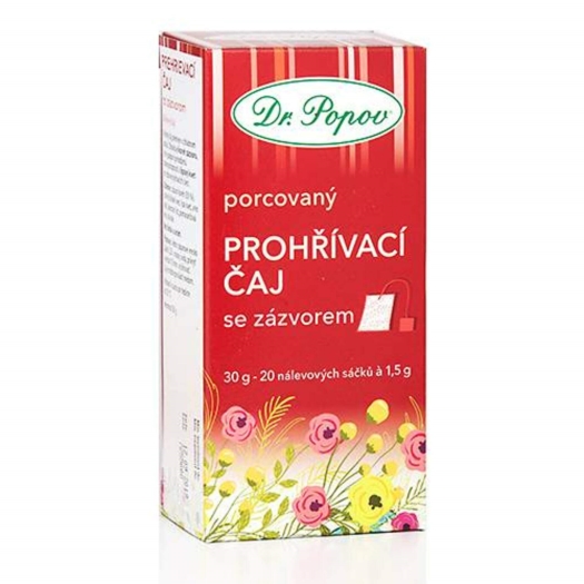 Čaj Prohřívací se zázvorem