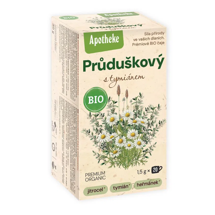 Čaj průduškový s tymiánem BIO