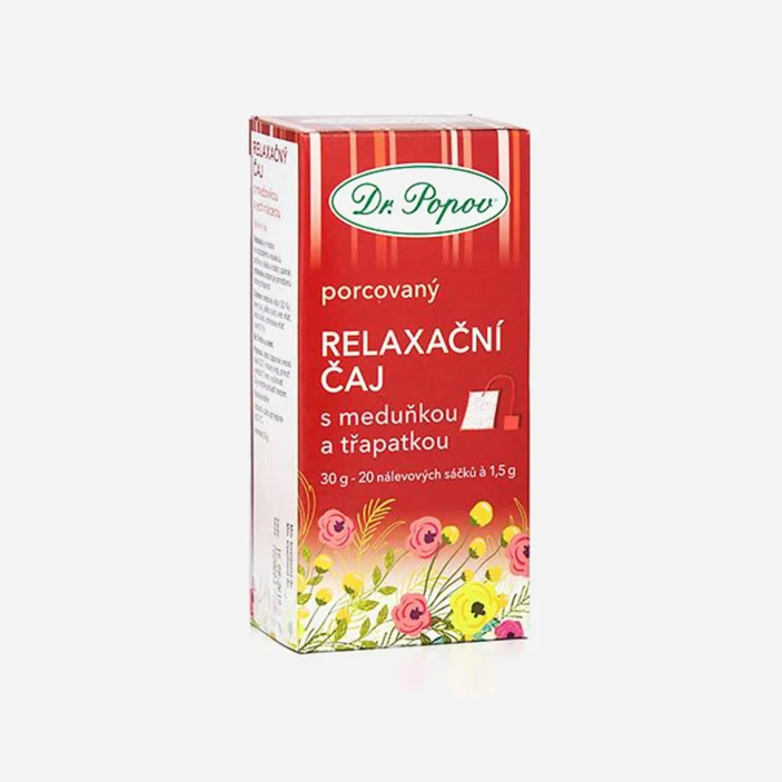 Čaj Relaxační s meduňkou a třapatkou