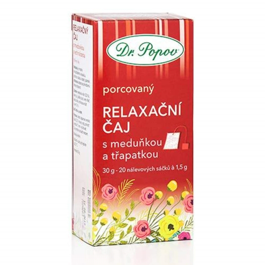 Čaj Relaxační s meduňkou a třapatkou