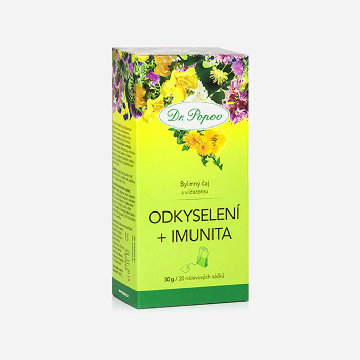 Čaj sáčkový Odkyselení + imunita