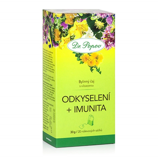 Čaj sáčkový Odkyselení + imunita