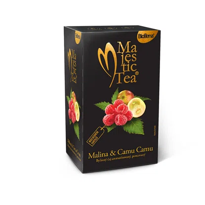 Čaj Tea Majestic - Malina a Camu Camu