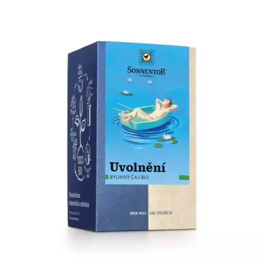 Čaj Uvoľnenie bio porc.dvojkomorový 27g / 20