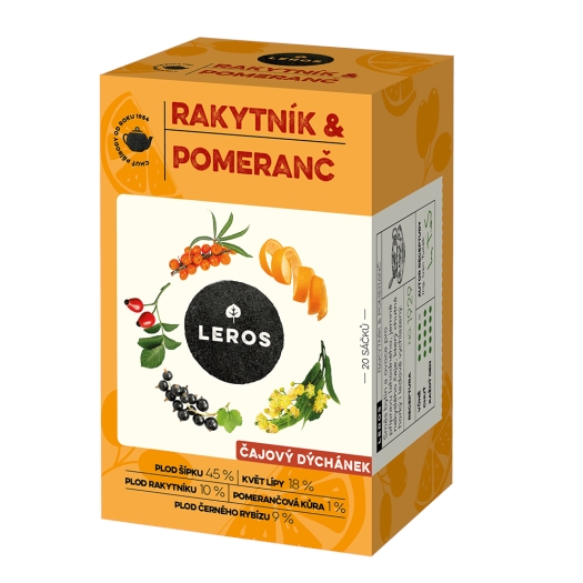 Čajový Dýchánek rakytník a pomeranč