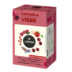 Čajový dýchánek višeň a cascara