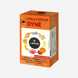 Čajový večierok chilli, zázvor a tekvica