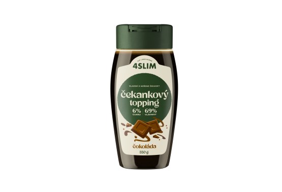 Čakankový topping čokoláda