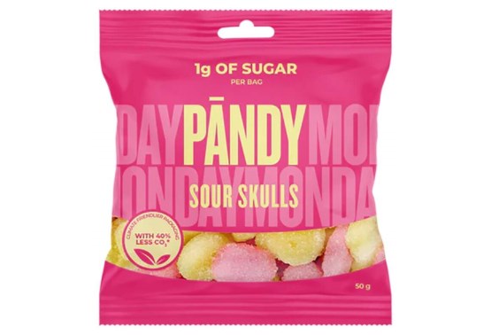 Candy sour skulls