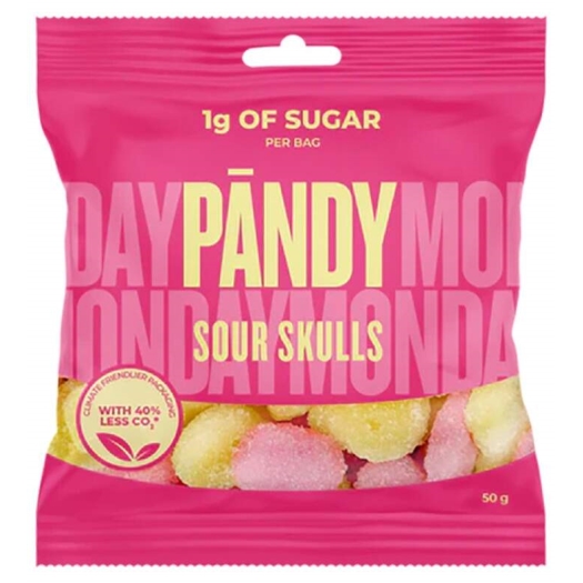 Candy sour skulls