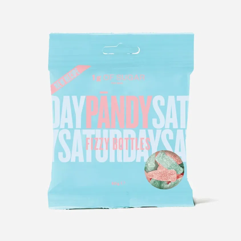 Candy šumivé láhve