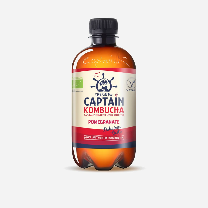 Captain Kombucha granátové jablko 400ml