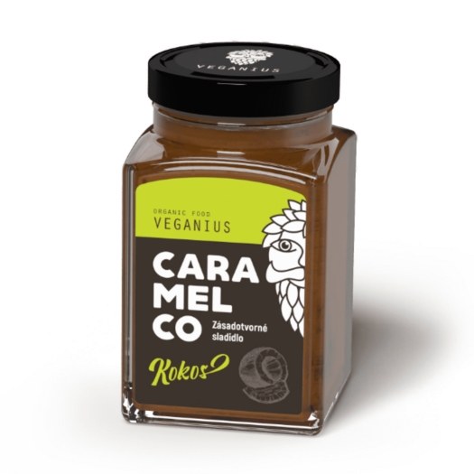 Caramelco kokos a vanilka sklo