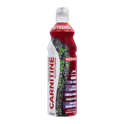 Carnitine activity drink with caffeine 750 ml - černý rybíz