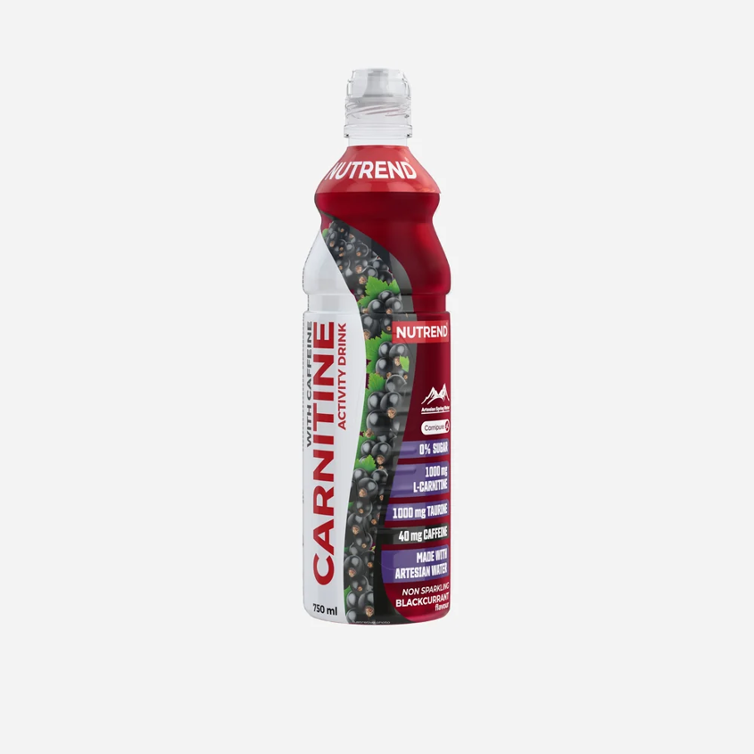 Carnitine activity drink with caffeine 750 ml - černý rybíz