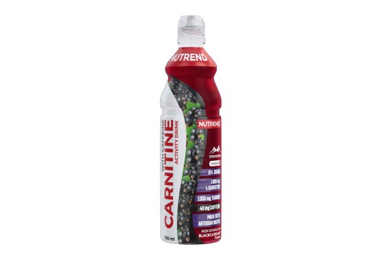 Carnitine activity drink with caffeine 750 ml - čierne ríbezle