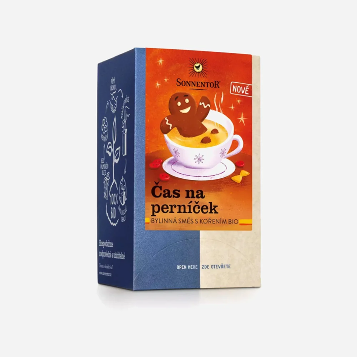 Čas na perníček BIO porcovaný čaj 32,4 g