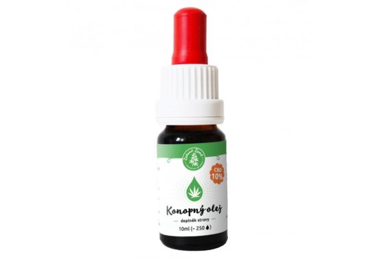 CBD Konopný olej 10% - expirace