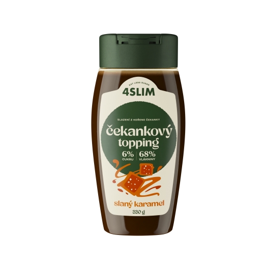 Čekankový topping slaný karamel