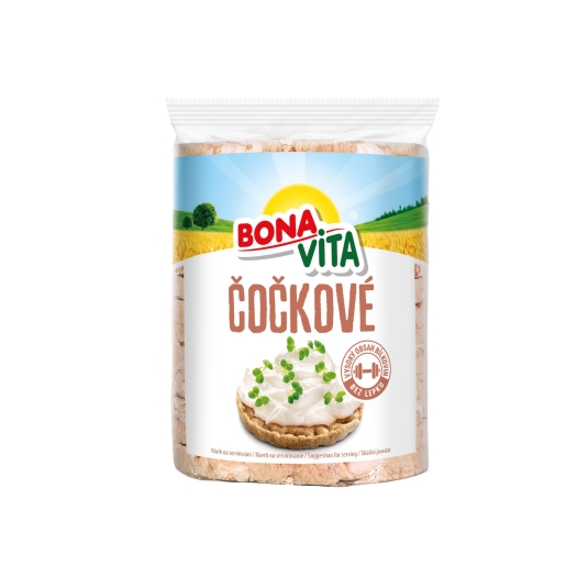 Celozrnné čočkové chlebíčky s mořskou solí