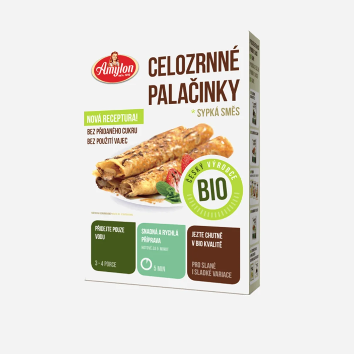 Celozrnné palačinky BIO