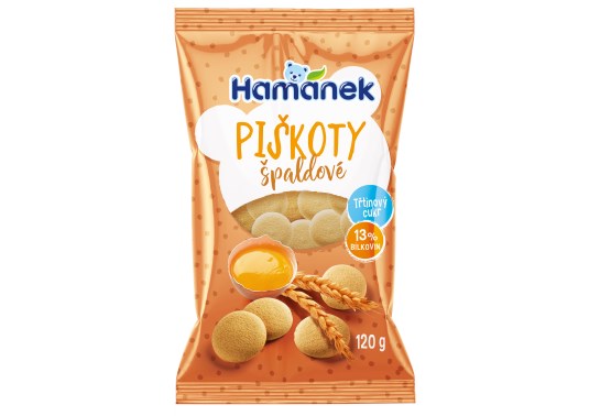 Celozrnné špaldové piškoty