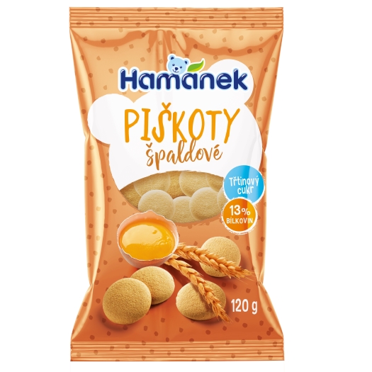 Celozrnné špaldové piškoty