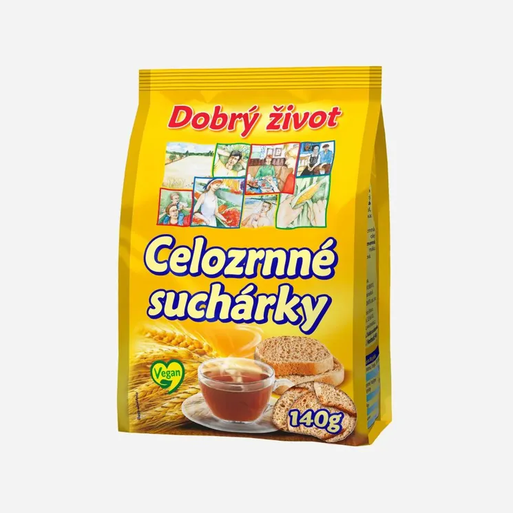 Celozrnné suchárky 6 x 140 g