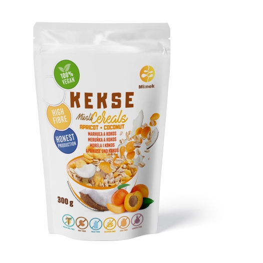 Cereálie meruňka a kokos bezlepkové