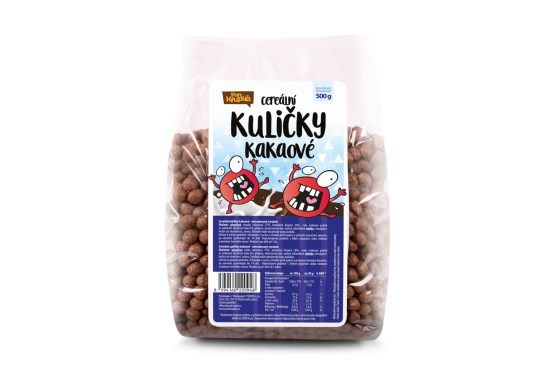 Cereálne guličky kakaové