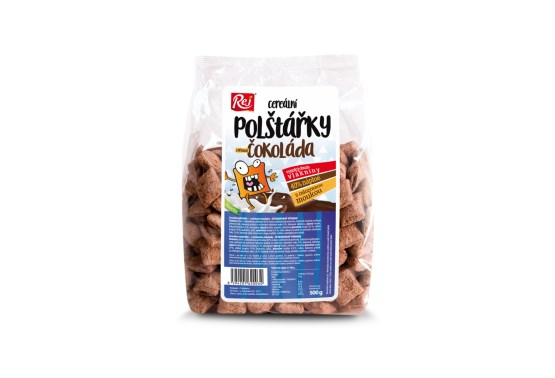 Cereálne vankúšiky čokoládové