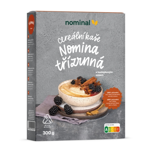 Cereální kaše Nomina třízrnná