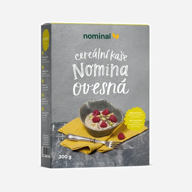 Cereální kaše ovesná