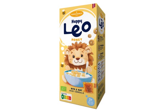 Cereální kroužky s medem  Happy Leo BIO