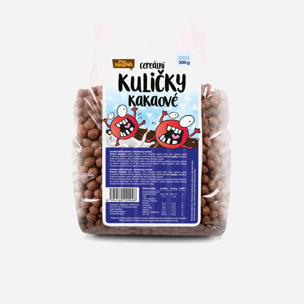 Cereální kuličky kakaové