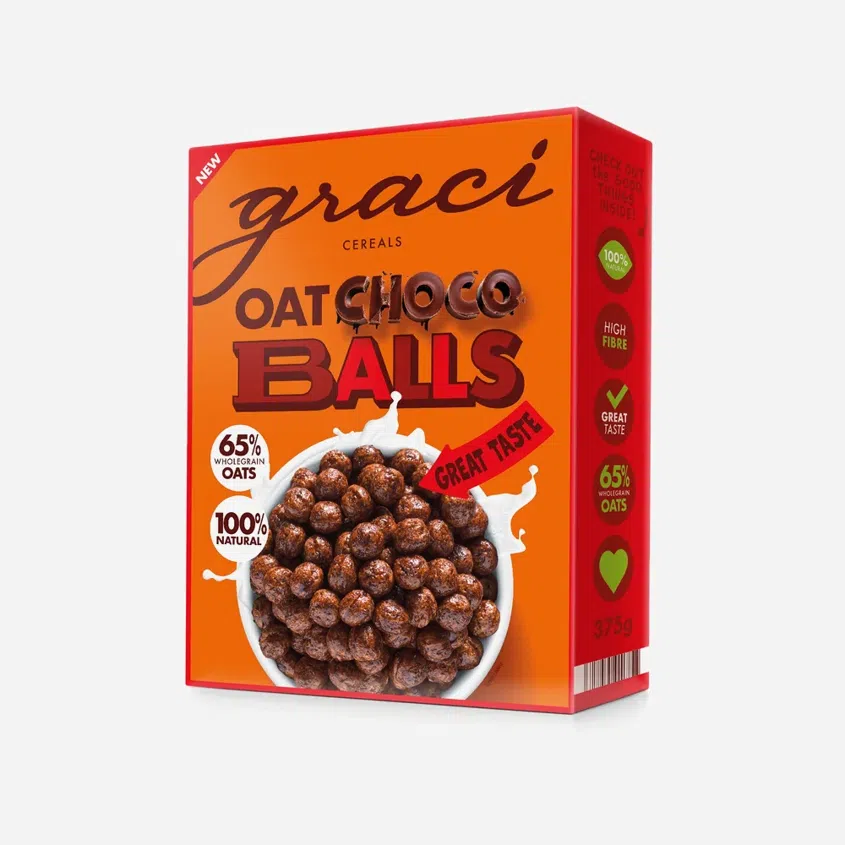 Cereální kuličky s kakaem