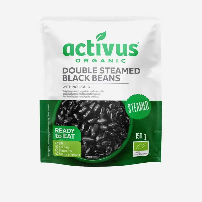 Černé fazole bez nálevu BIO