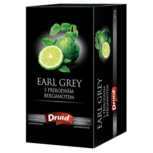 Černý ochucený čaj Earl Grey s přírodním bergamotem