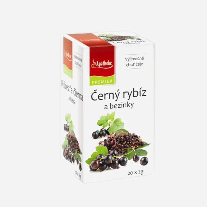 Černý rybíz a bezinky