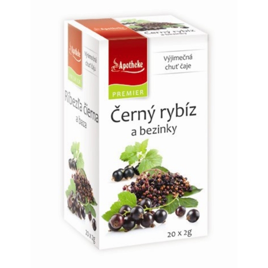 Černý rybíz a bezinky