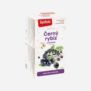 Černý rybíz a bezinky