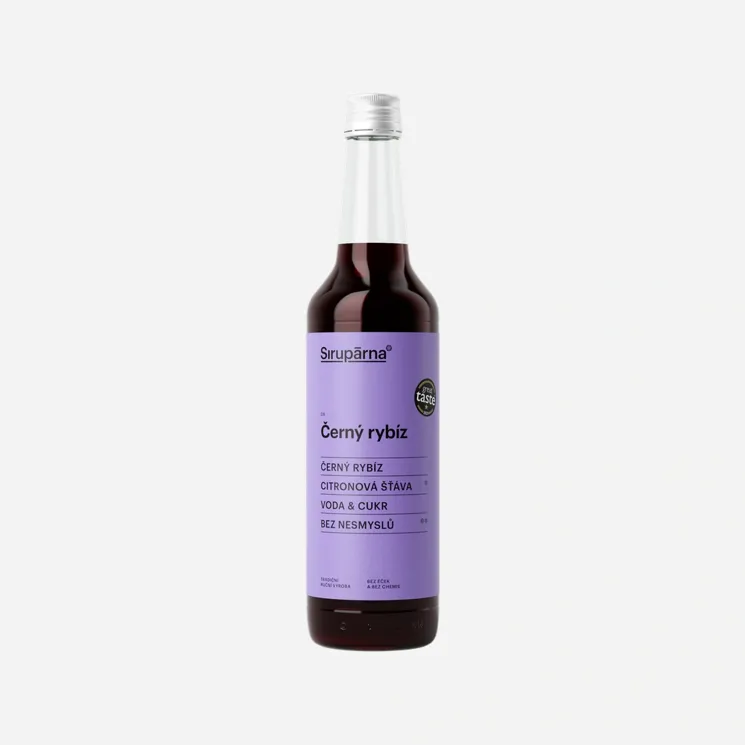 Černý rybíz sirup