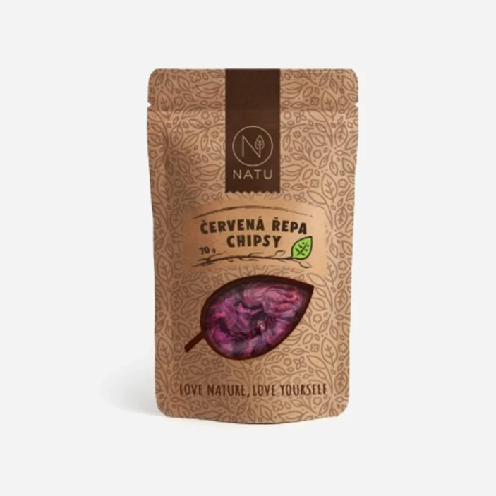 Červená řepa chipsy