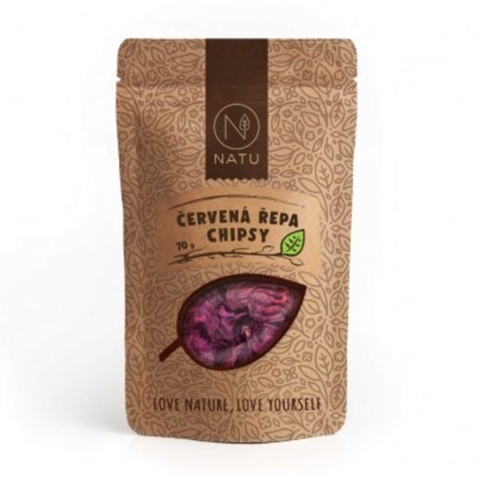Červená řepa chipsy