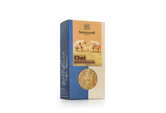 Chai bozk Orientu - zmes kvetov a korenia s cukrom BIO