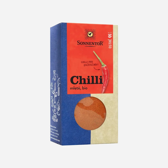Chilli mleté bio