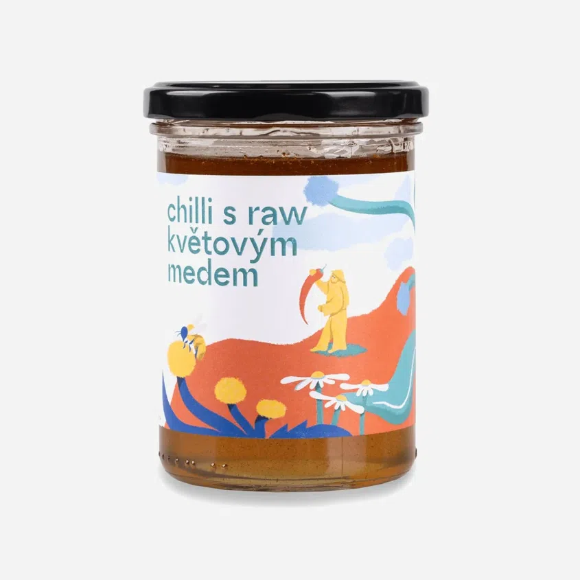 Chilli s raw medem květovým